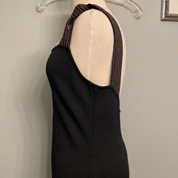 ST JOHN Black Evening Dress size 8 - Picture 7 of 10